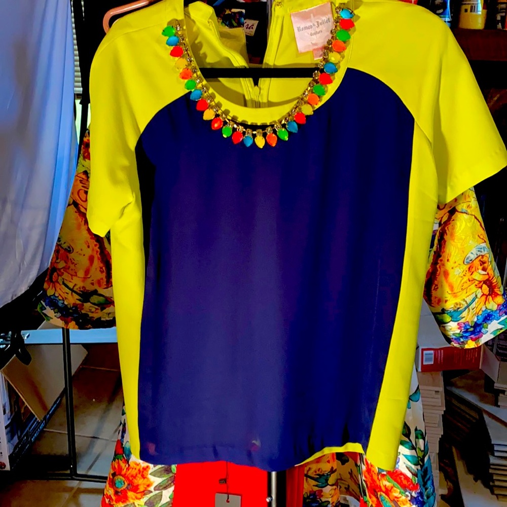 Romeo & Juliet Couture Embellished Top